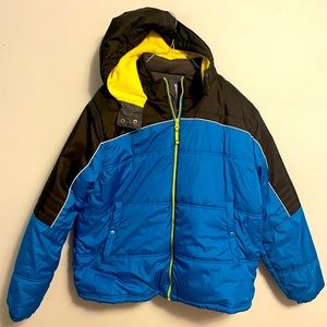 Canyon river blues boys winter coat jacket size XL 18 thick fleece lined